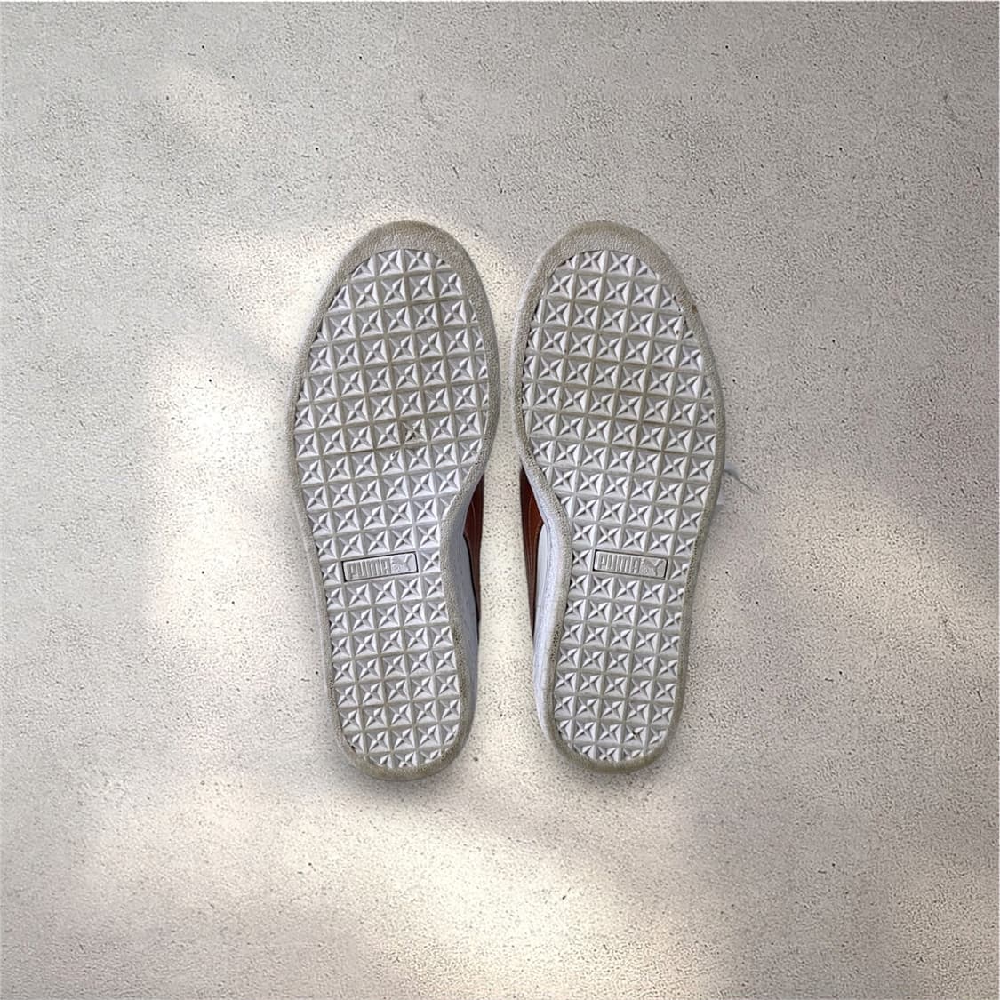 [235] 푸마 바스켓 패턴 리본 스니커즈 화이트/핑크 (No.550) 상품이미지8