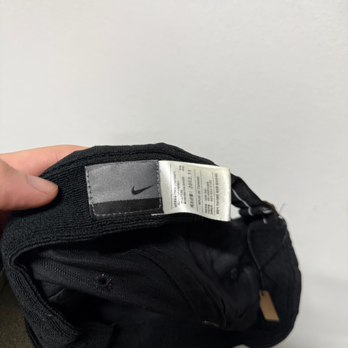 00s 올드 나이키 SB 스트라이프 볼캡 블랙 상품이미지4