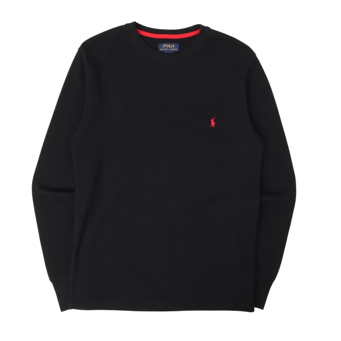 폴로 랄프로렌 블랙 와플 롱슬리브 상품이미지1