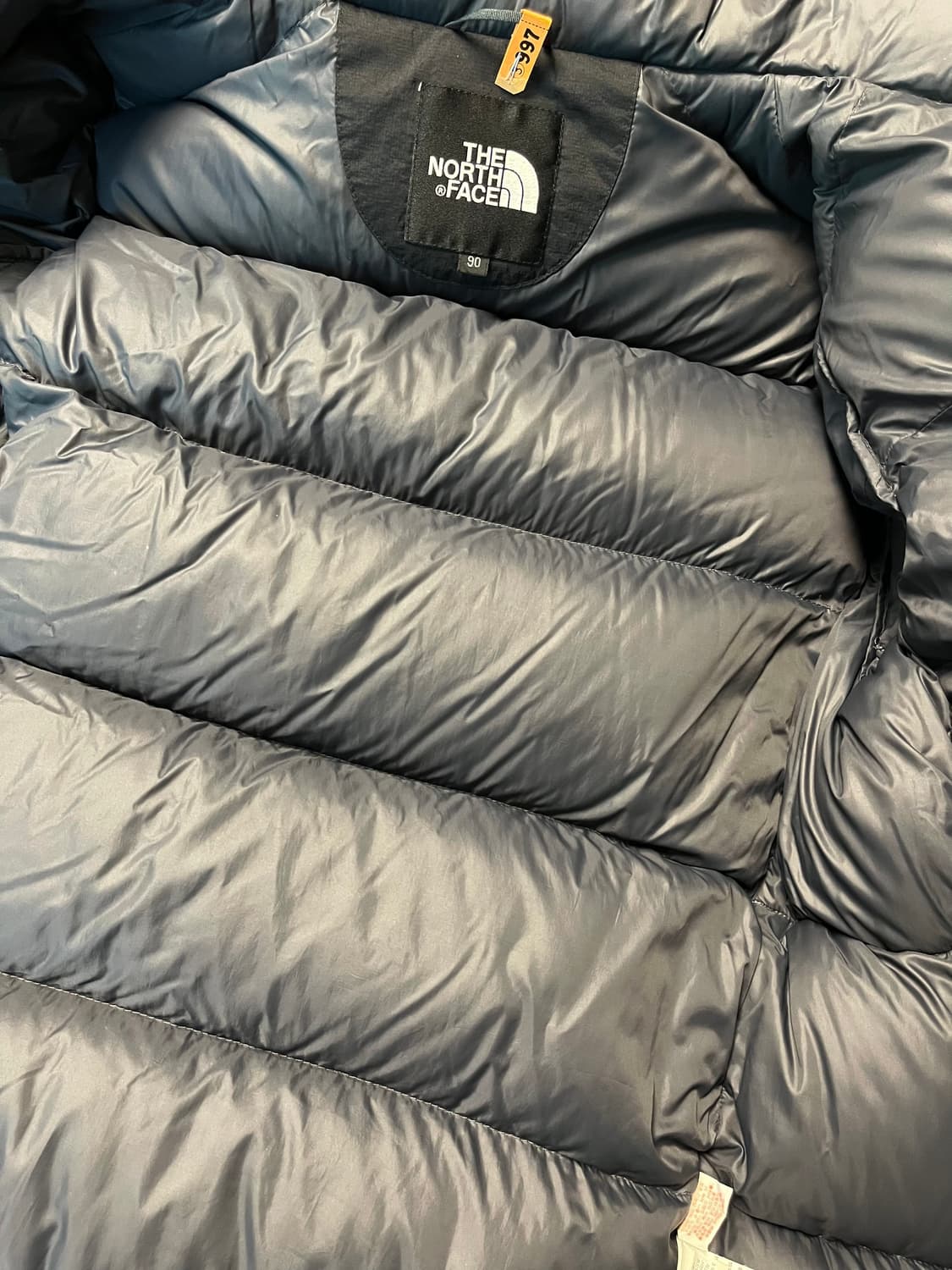 노스페이스 800 구스다운 패딩 블랙 [L] 상품이미지5