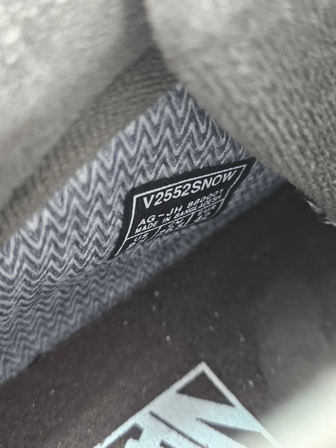 반스 워커비 V2552Z 누벅 미드 스니커즈 (265MM) / 11185 상품이미지9