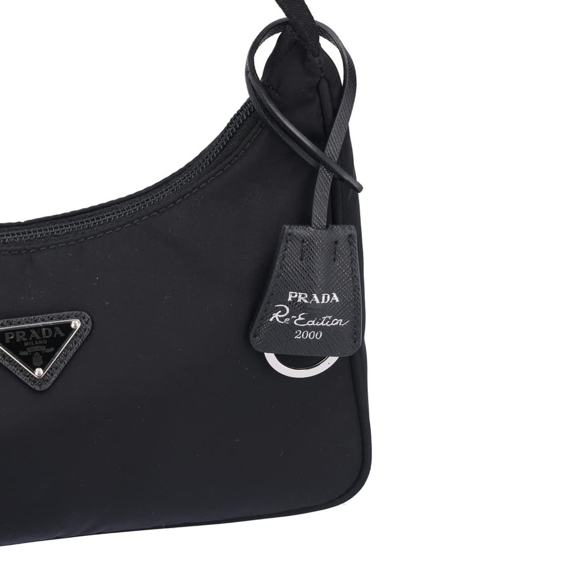 프라다 1NE515 리나일론 2000 테수토 호보백 블랙 상품이미지4