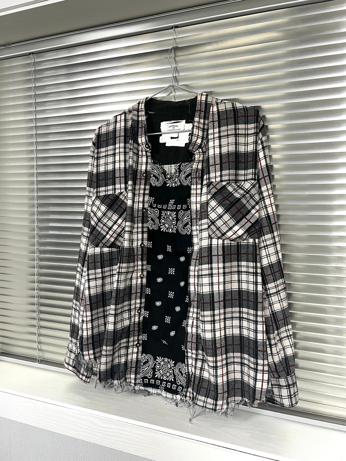 OLDPARK-PAISLEY PULLOVER SHIRT 상품이미지1