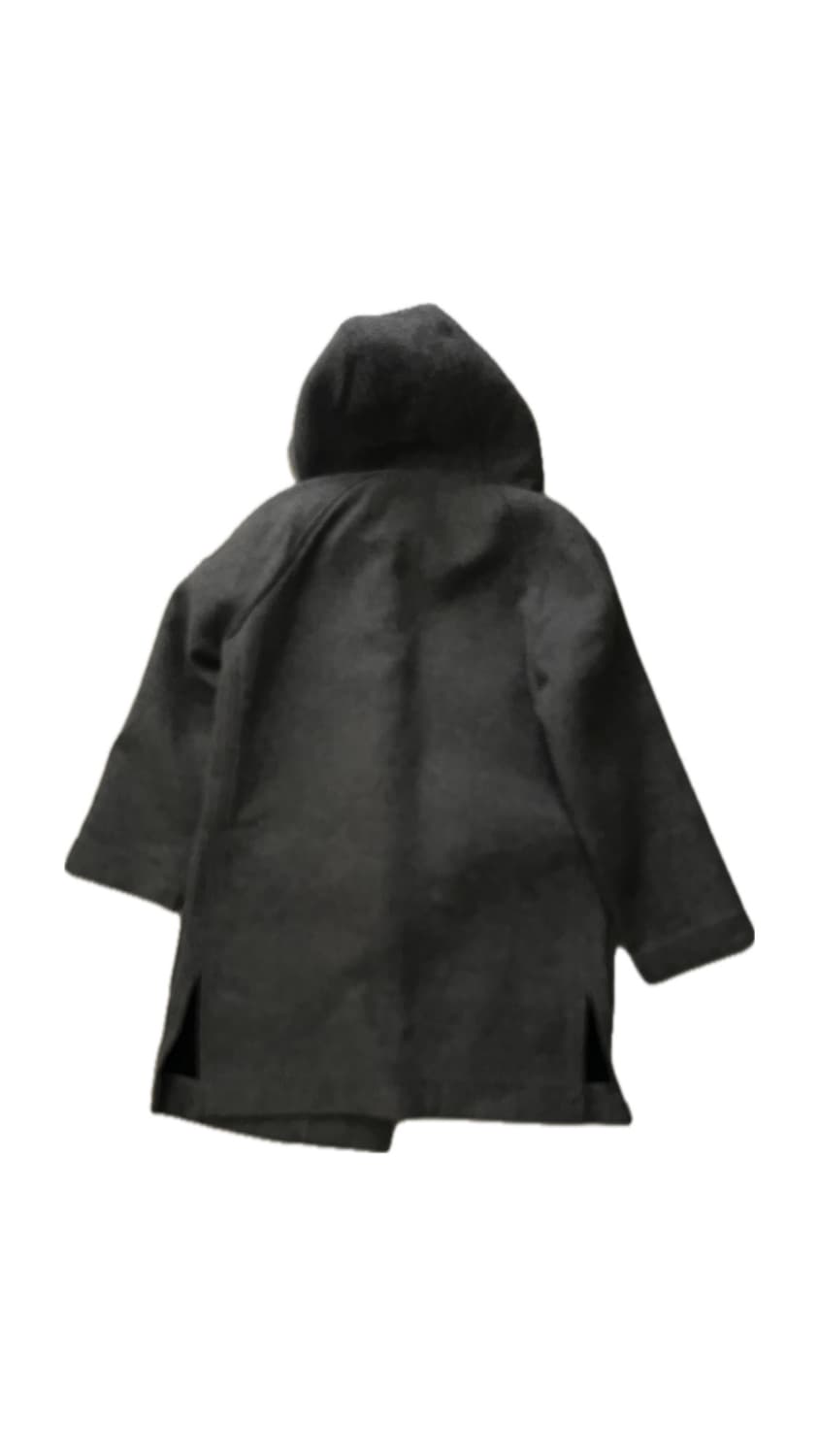 빈티지 회색 포켓 후드 코트 상품이미지5