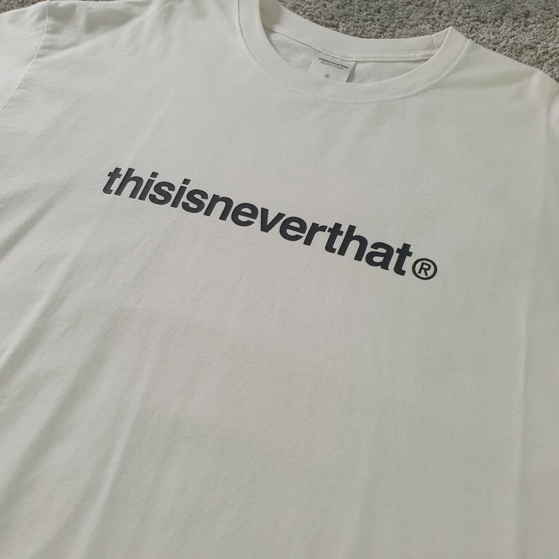 [무료배송] thisisneverthat 로고 반팔 티셔츠 상품이미지4