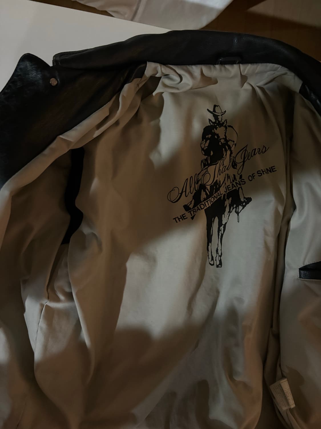 Leather Trucker Jacket 상품이미지2