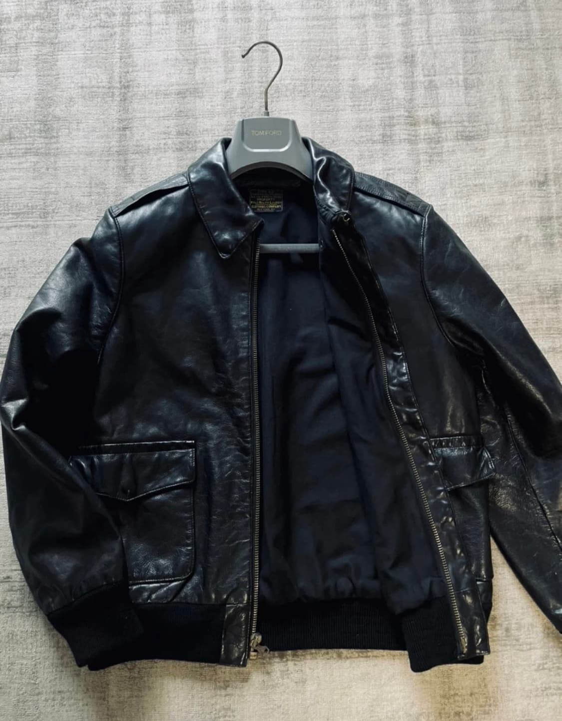 폴로 랄프로렌 A2 카우하이드 자켓 상품이미지1