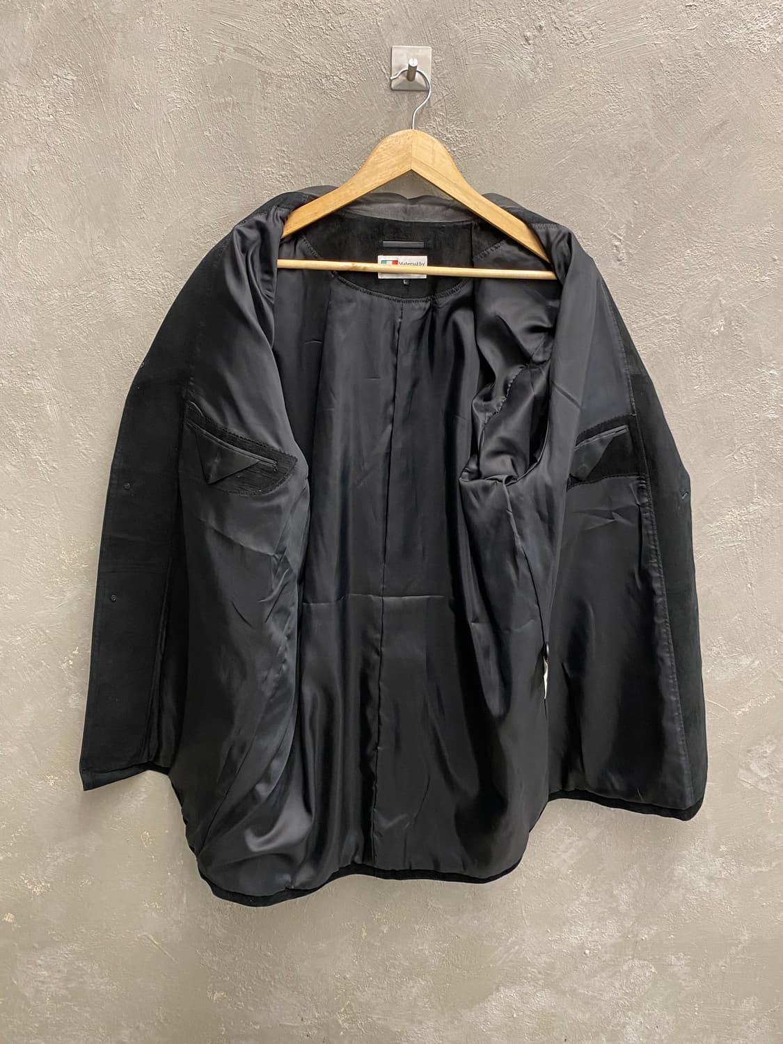 [L] 90s Vintage 빈티지 리얼 스웨이드 레더 코트 상품이미지6