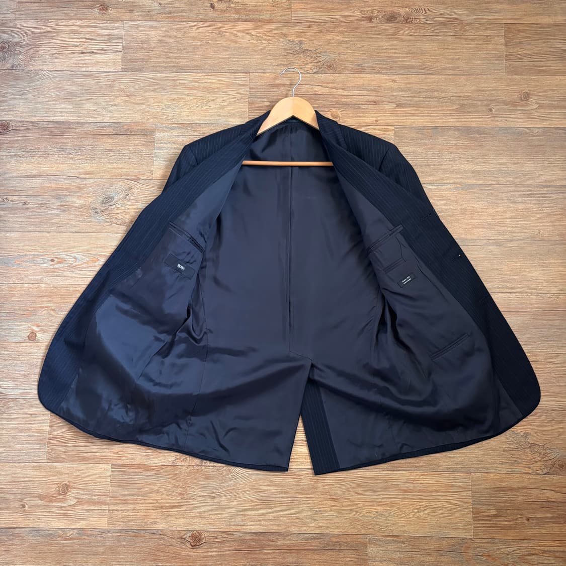 BOSS 휴고보스 정장 세트 수트 48 다크네이비 FW 수입 정품 상품이미지9