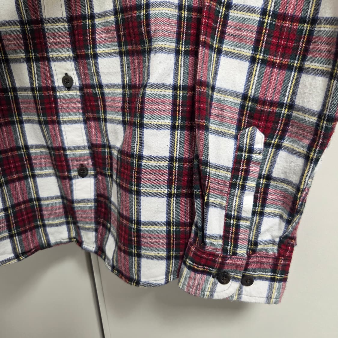 엘엘빈 아메리칸 플란넬 체크 셔츠 L(100) 상품이미지4