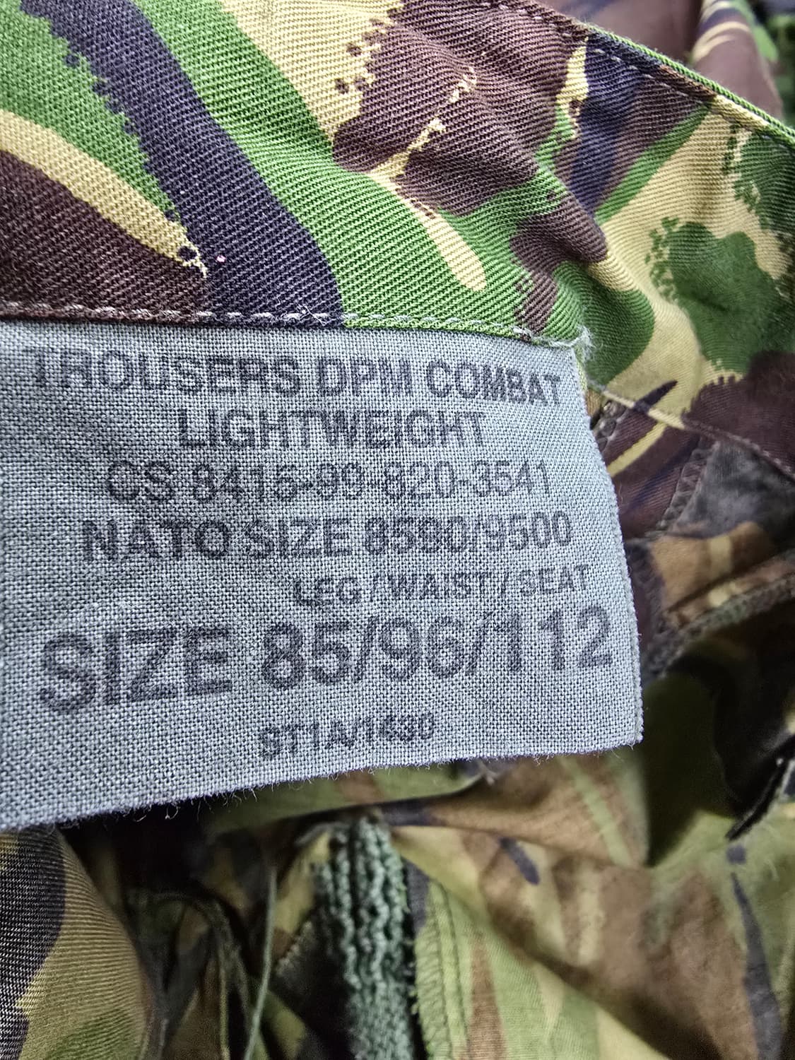 영국군 밀리터리 카고 바지 (1591) 상품이미지3