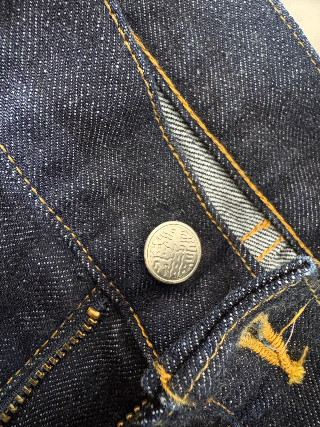 와코마리아 X 블랙아이패치 인디고 데님 팬츠 상품이미지3