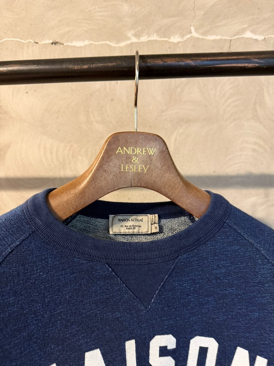 메종키츠네 맨투맨 100 상품이미지3