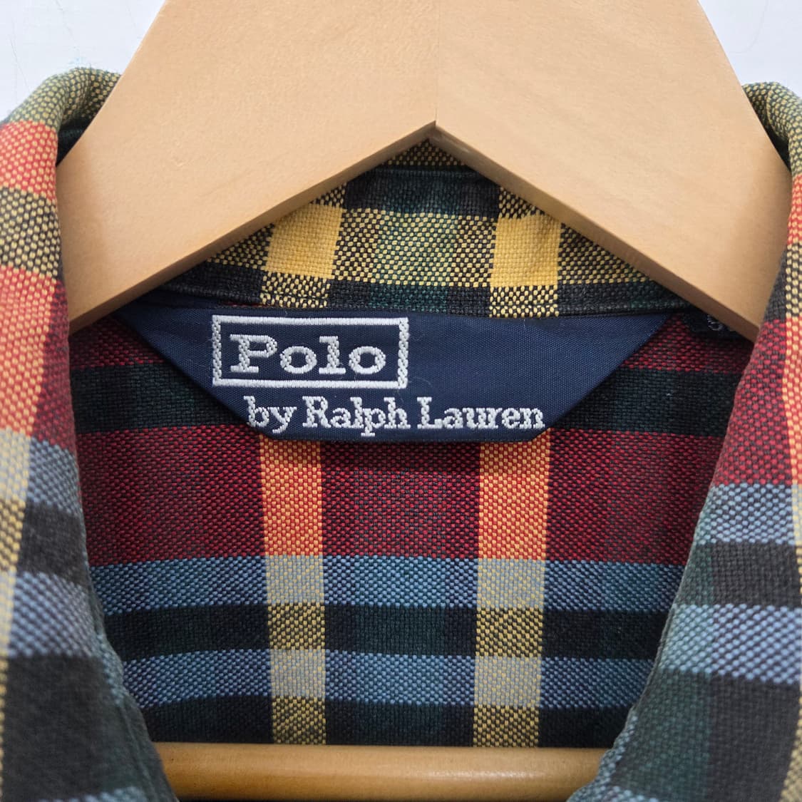 폴로 랄프로렌 체크 집업 자켓 남XL 상품이미지5