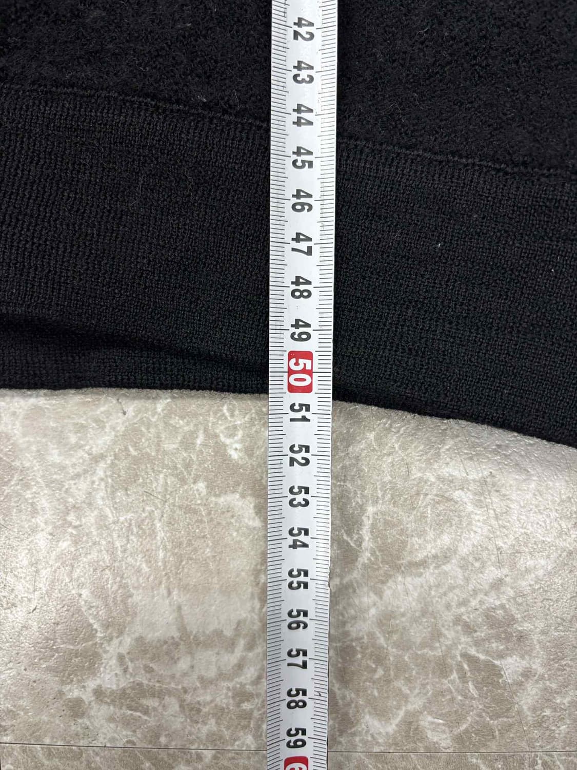 라코스테 울 100% 블랙 걸즈 니트 가디건(95) 상품이미지6