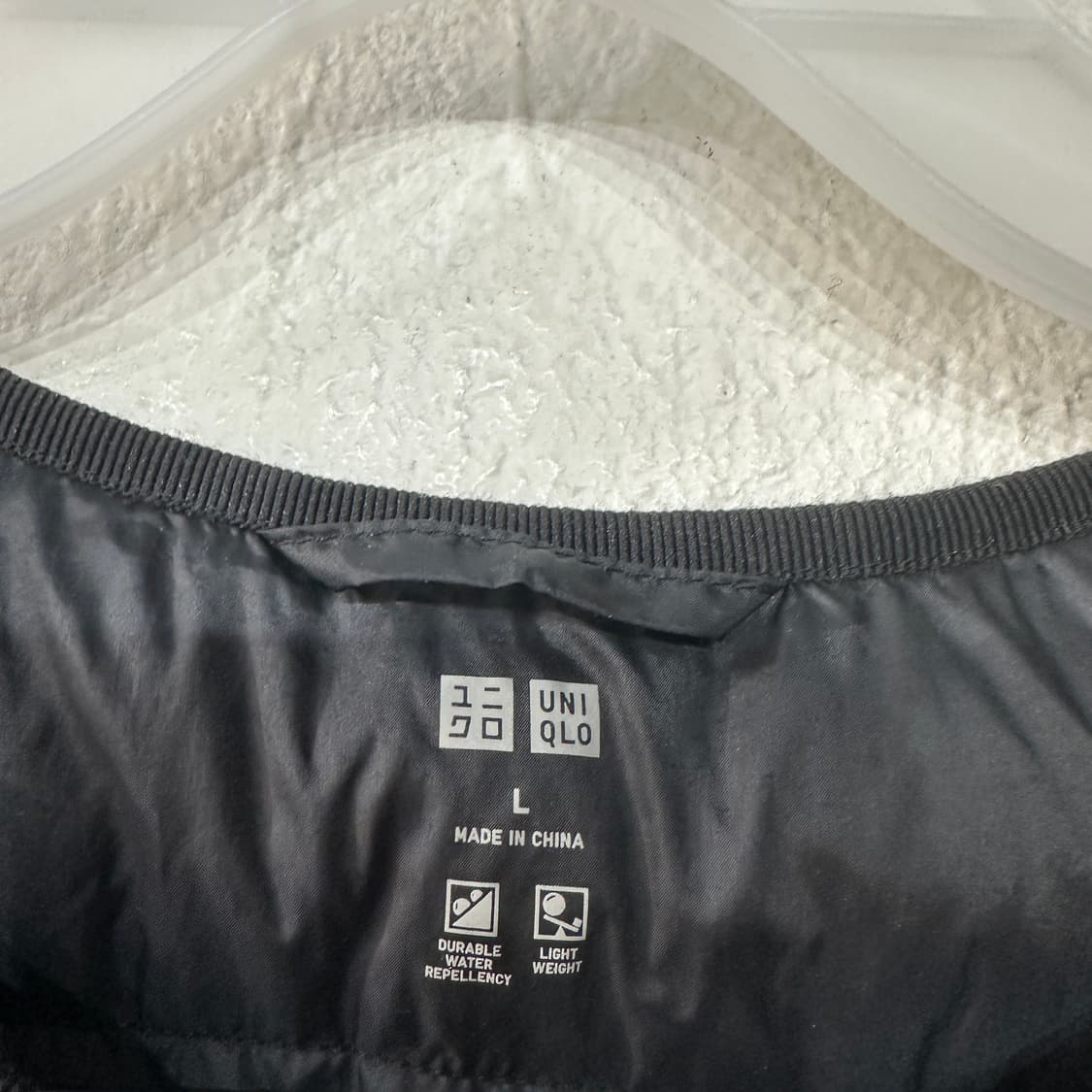 유니클로 경량패딩조끼 여성L 상품이미지3