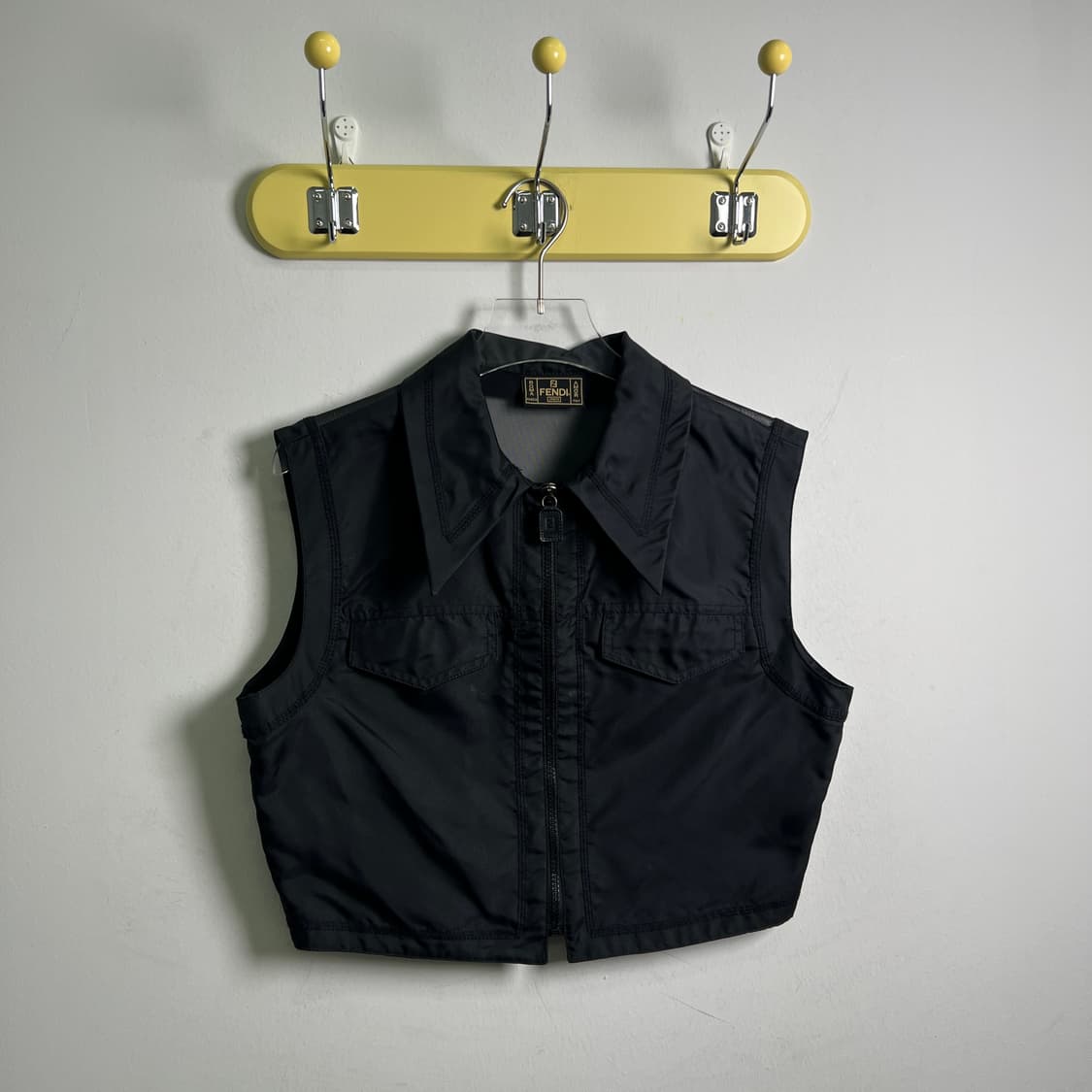 90's 펜디 빈티지 로고 메쉬 베스트 44 상품이미지1