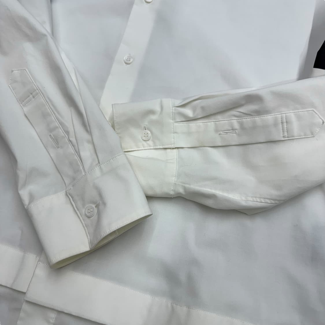 올모스트블랙 암프린트 셔츠 made in JAPAN (M)    상품이미지5