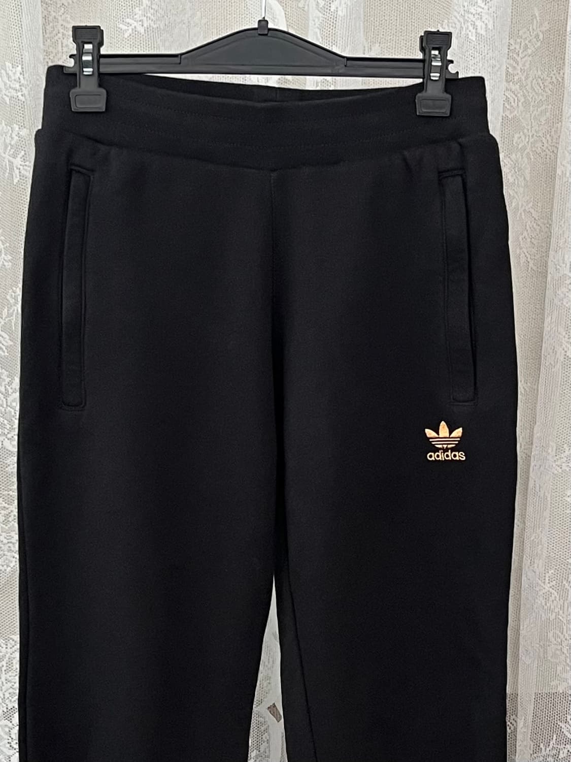 S) 아디다스 트레이닝 팬츠 블랙 상품이미지3
