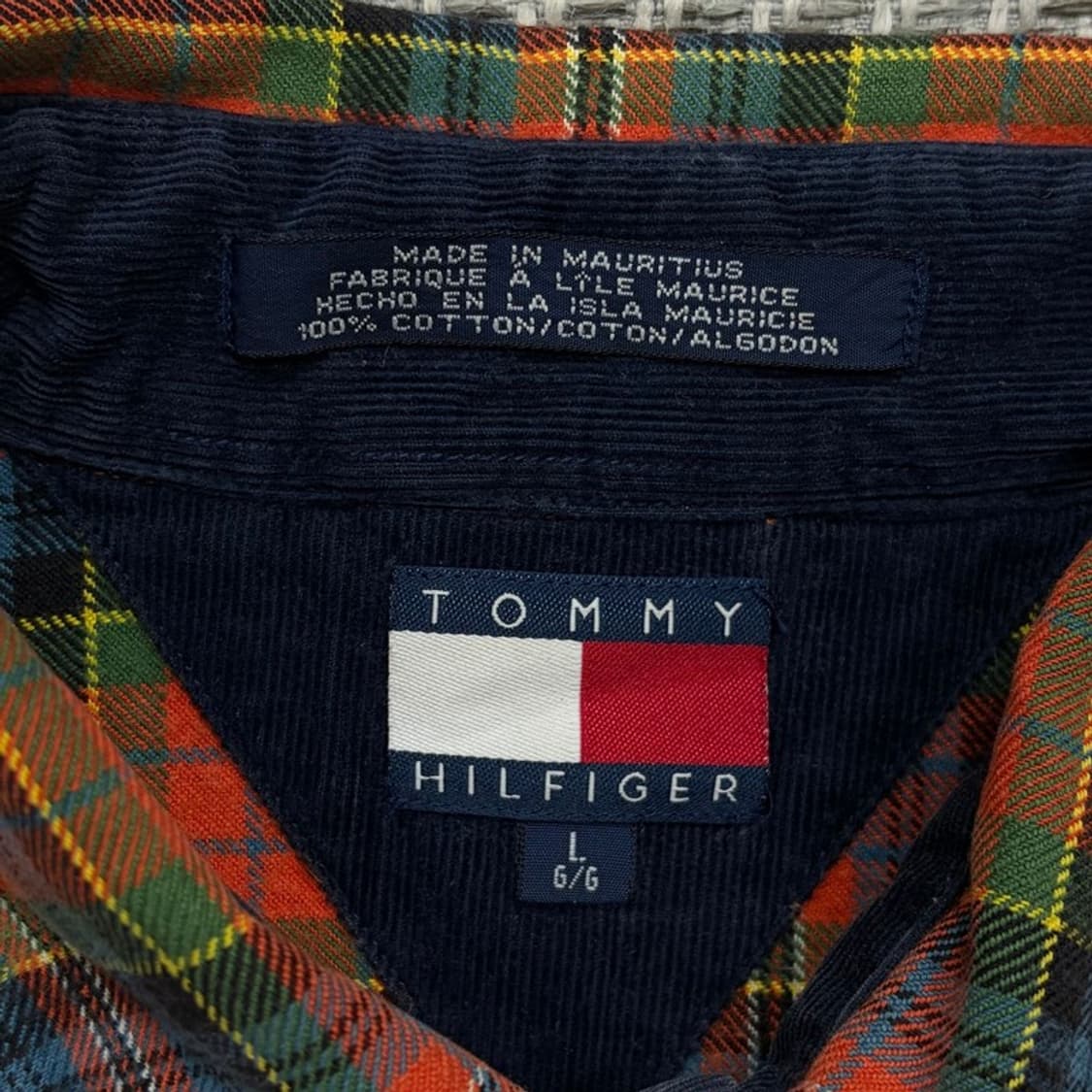 타미힐피거 체크셔츠 v2485 상품이미지6