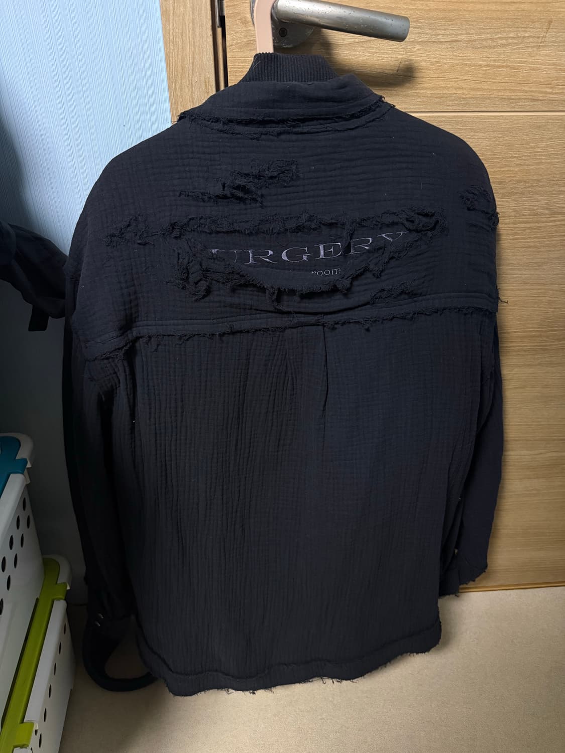 써저리 디스트로이드 거즈 셔츠 L 상품이미지2