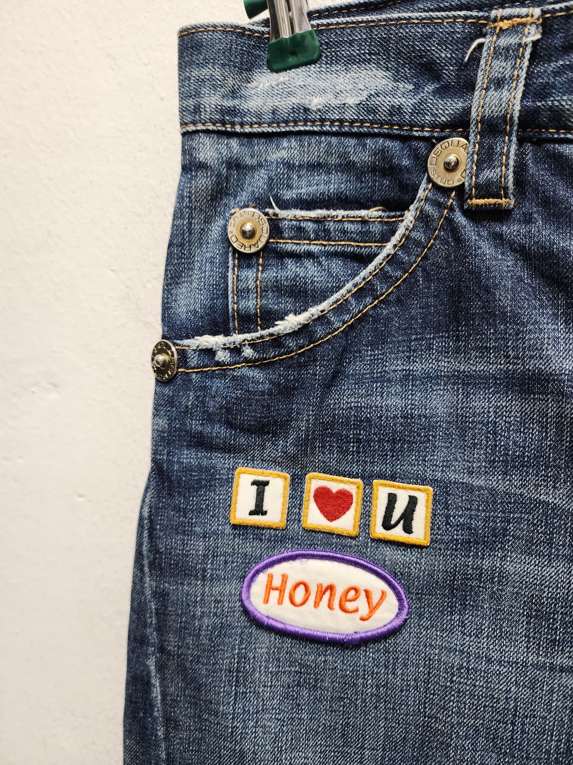 Dsquared2 JPN 디스퀘어드 패치워크 데님  상품이미지6