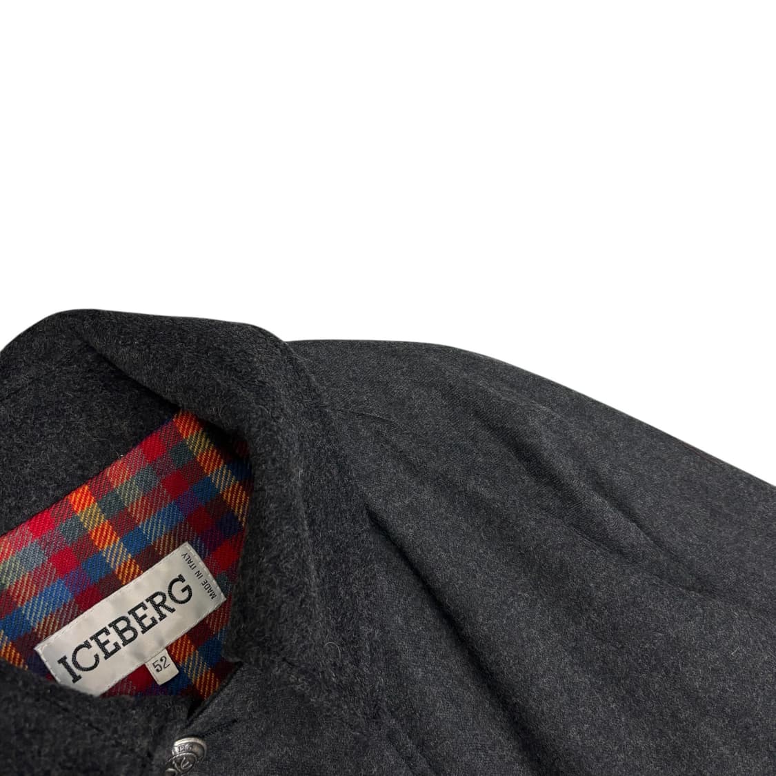 아이스버그 Iceberg 울 하프 코트 자켓 상품이미지3