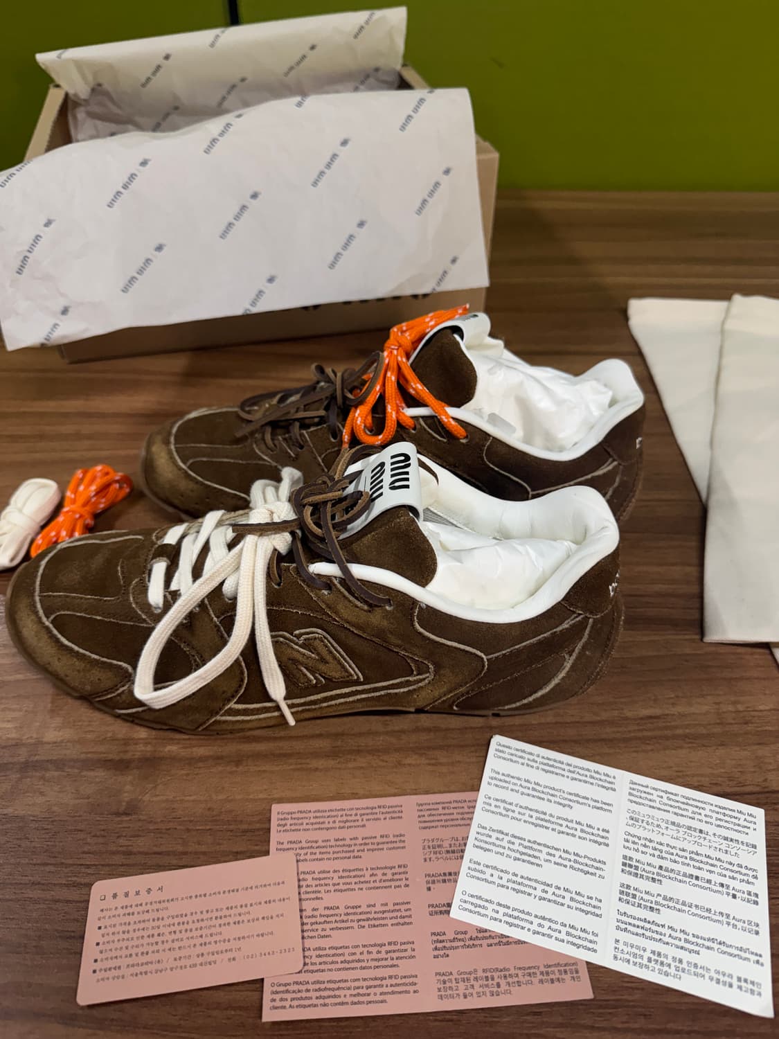 뉴발란스 미우미우 530 시나몬 41 상품이미지5