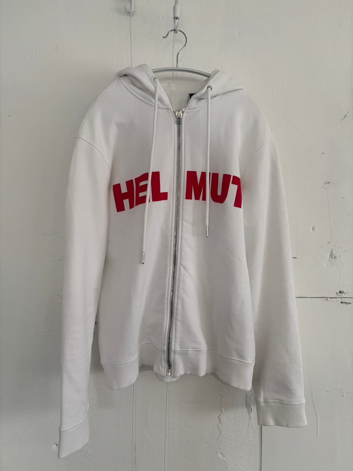 Helmut Lang 박스로고 후드집업 상품이미지1