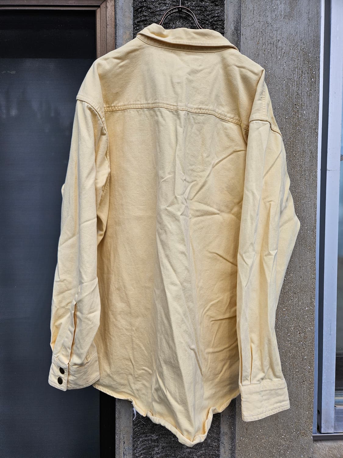 Orvis 오르비스 헤비코튼 풀오버 셔츠 (105, 빈티지 옐로우)
 상품이미지6