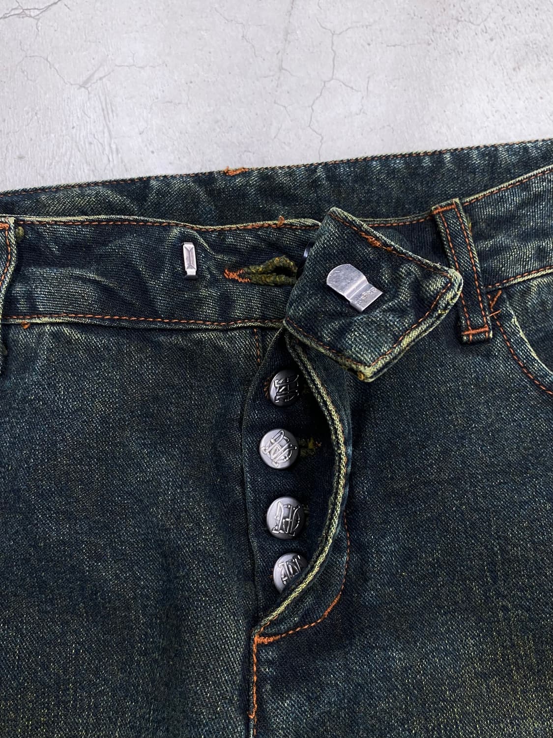 장폴고티에 00s JPG 데님 팬츠 상품이미지7