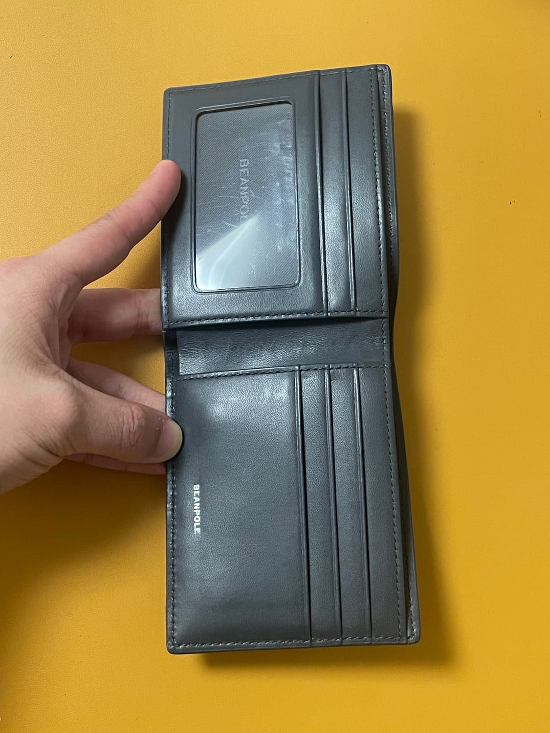 빈폴 Bean Pole 그레이 반지갑 상품이미지5