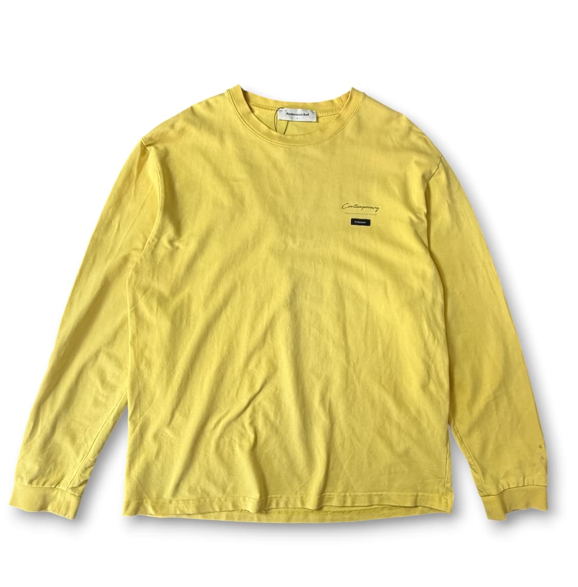 앤더슨벨 옐로우 시즌아카이브 슬리브 L 상품이미지1