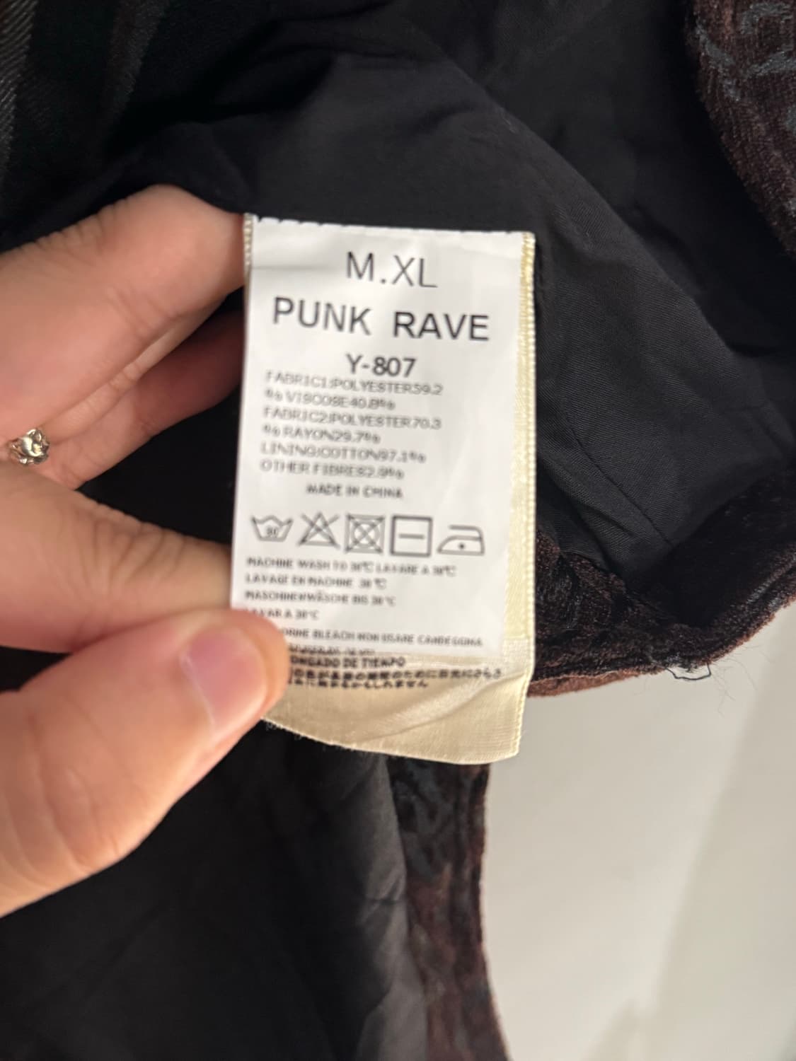 Punk Rave 고딕 펑크 베스트  상품이미지9