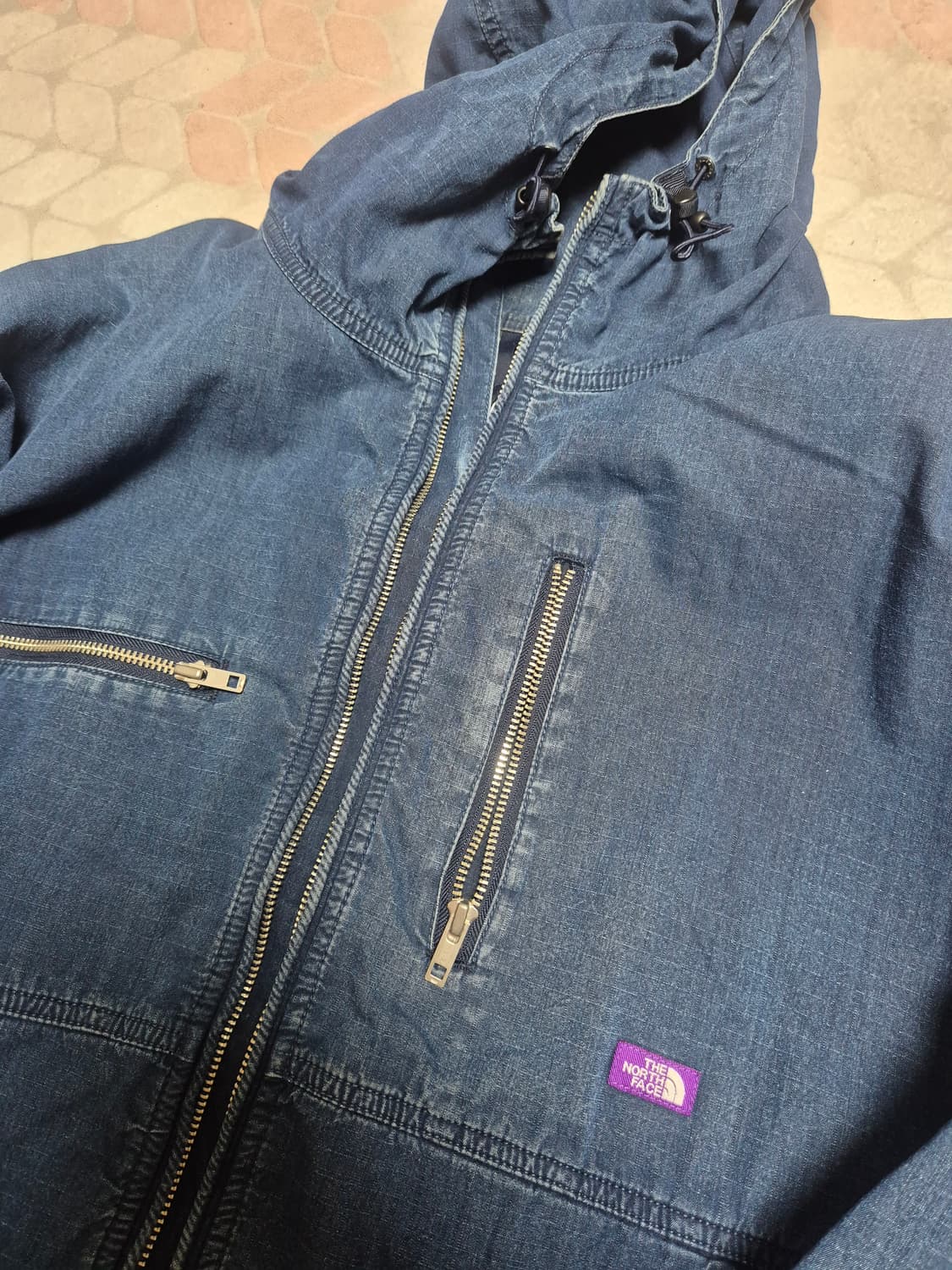 20FW 노스페이스 퍼플라벨 인디고 마운틴 필드 파카 자켓 상품이미지3