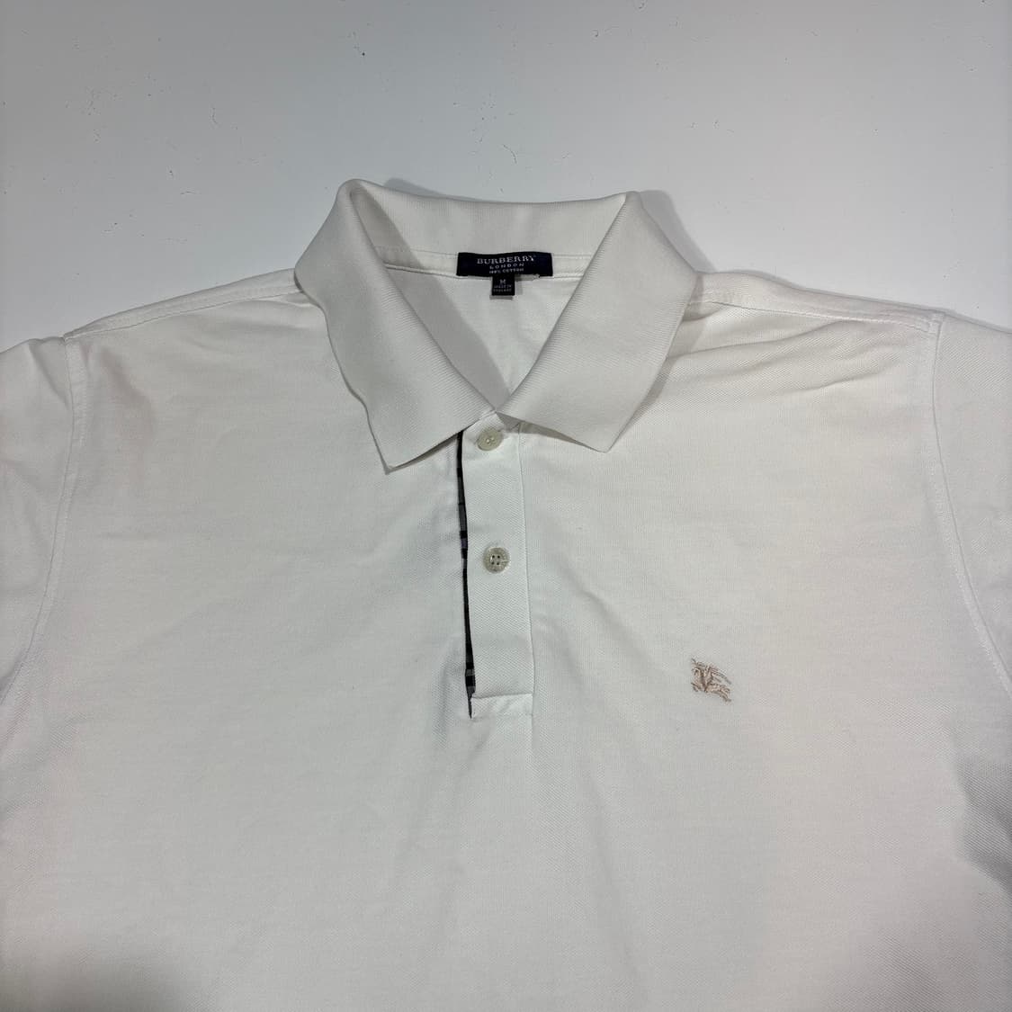 버버리 화이트 카라티 상품이미지5