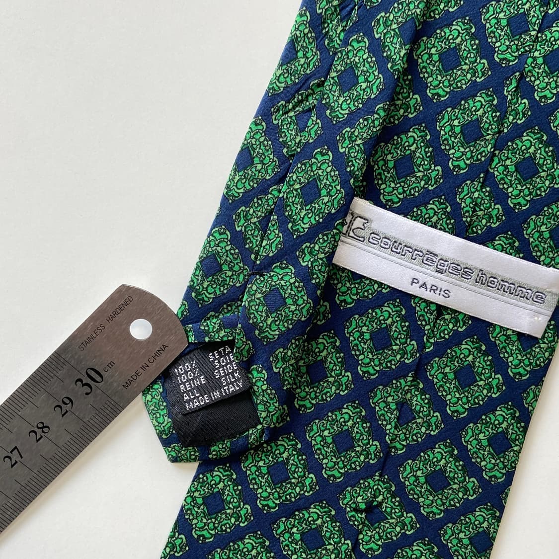 꾸레쥬 정품 명품 넥타이 (COURREGES) 상품이미지5