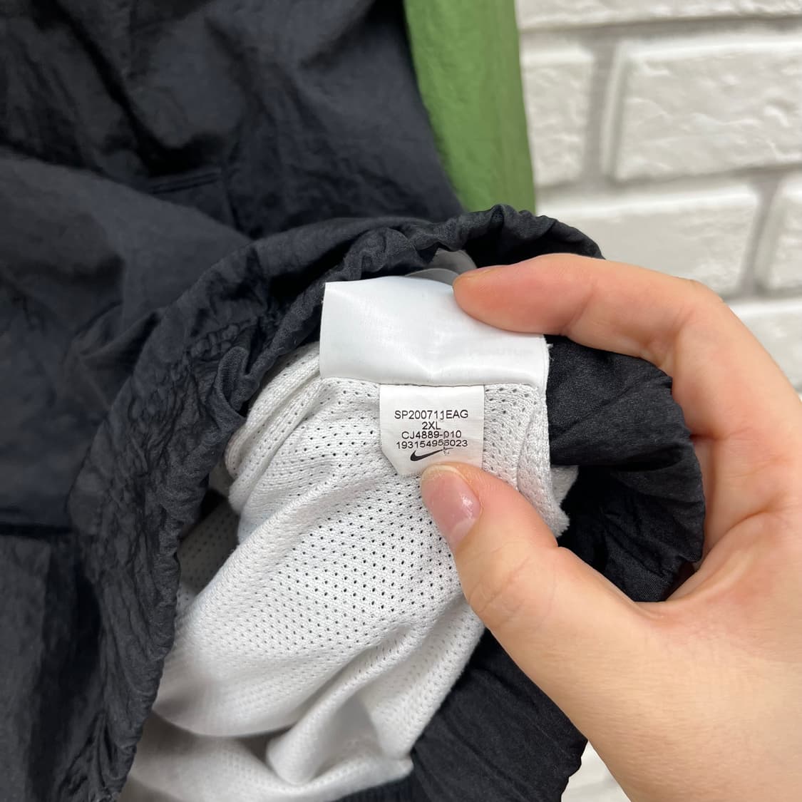 나이키 NSW 더블 스우시 우븐 바람막이-2XL 상품이미지4