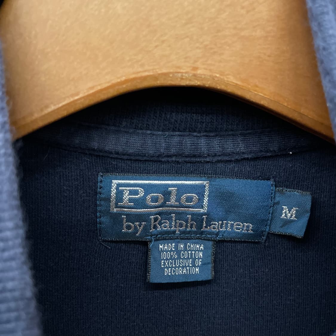 90s 폴로 랄프로렌 하프 집업 코튼 니트 스웨터 상품이미지7