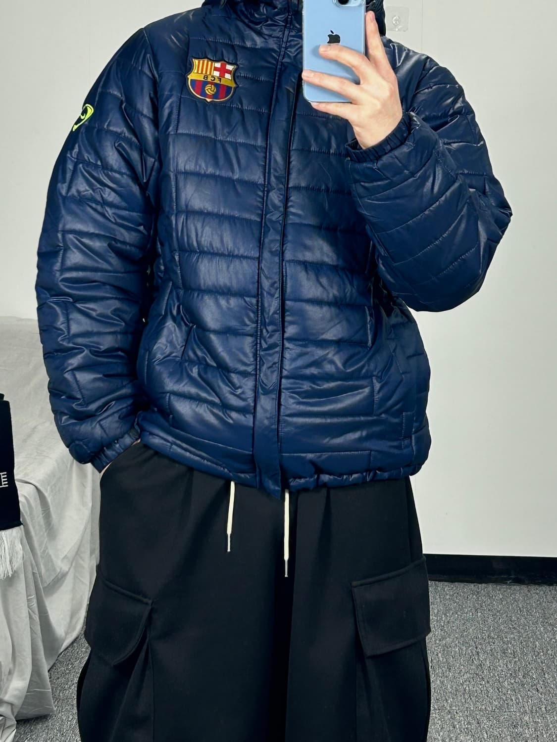 나이키 바르셀로나 경량패딩 점퍼 M  상품이미지2