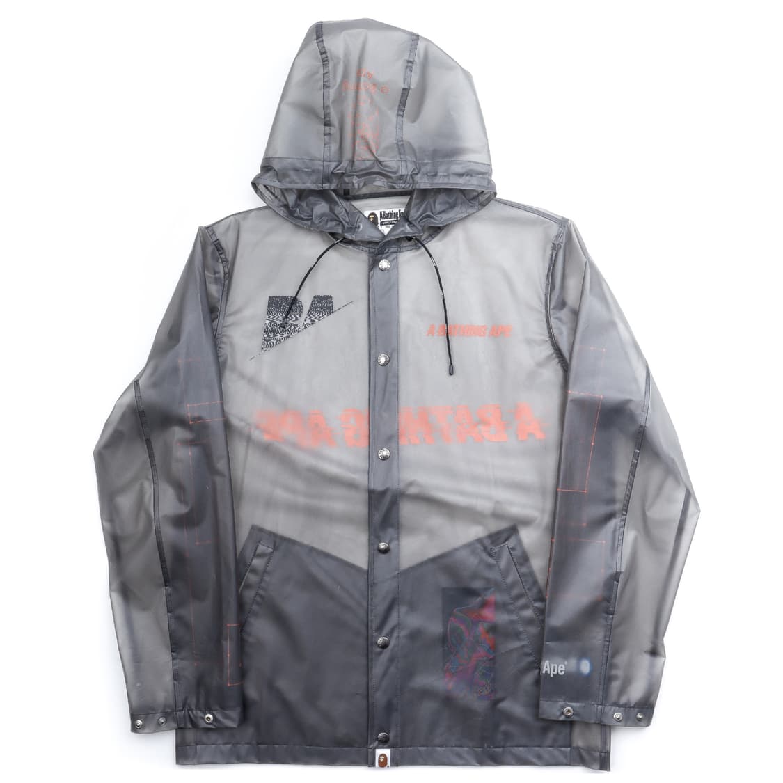 베이프 클리어 후디 자켓 (PVC자켓) 상품이미지1