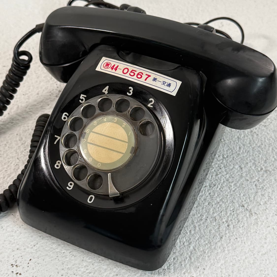 구식 다이얼 전화기 5일본 쇼와 옛날 로터리 레트로 엔틱 인테리어 디피 상품이미지1
