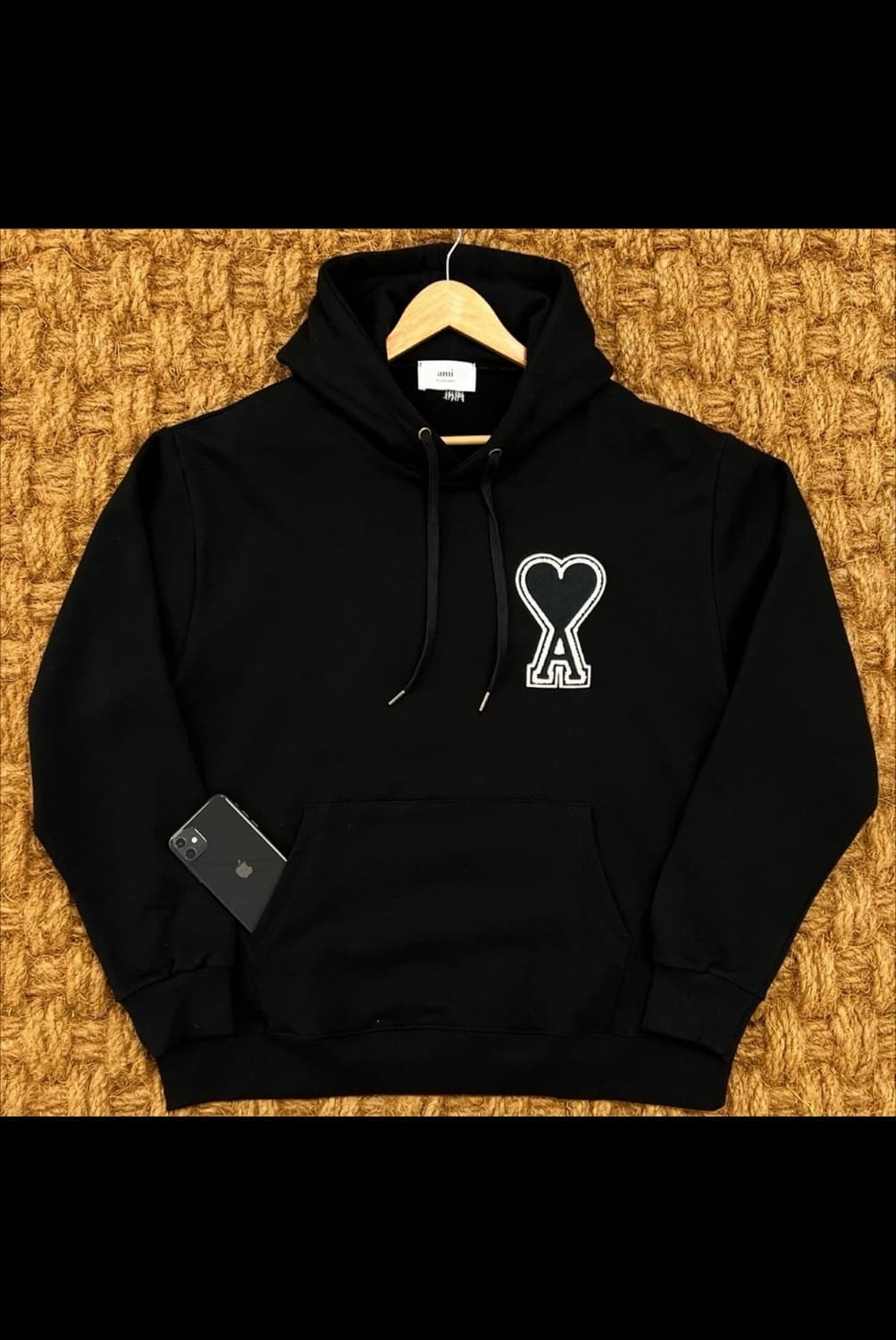 아미 블랙 후드  상품이미지1