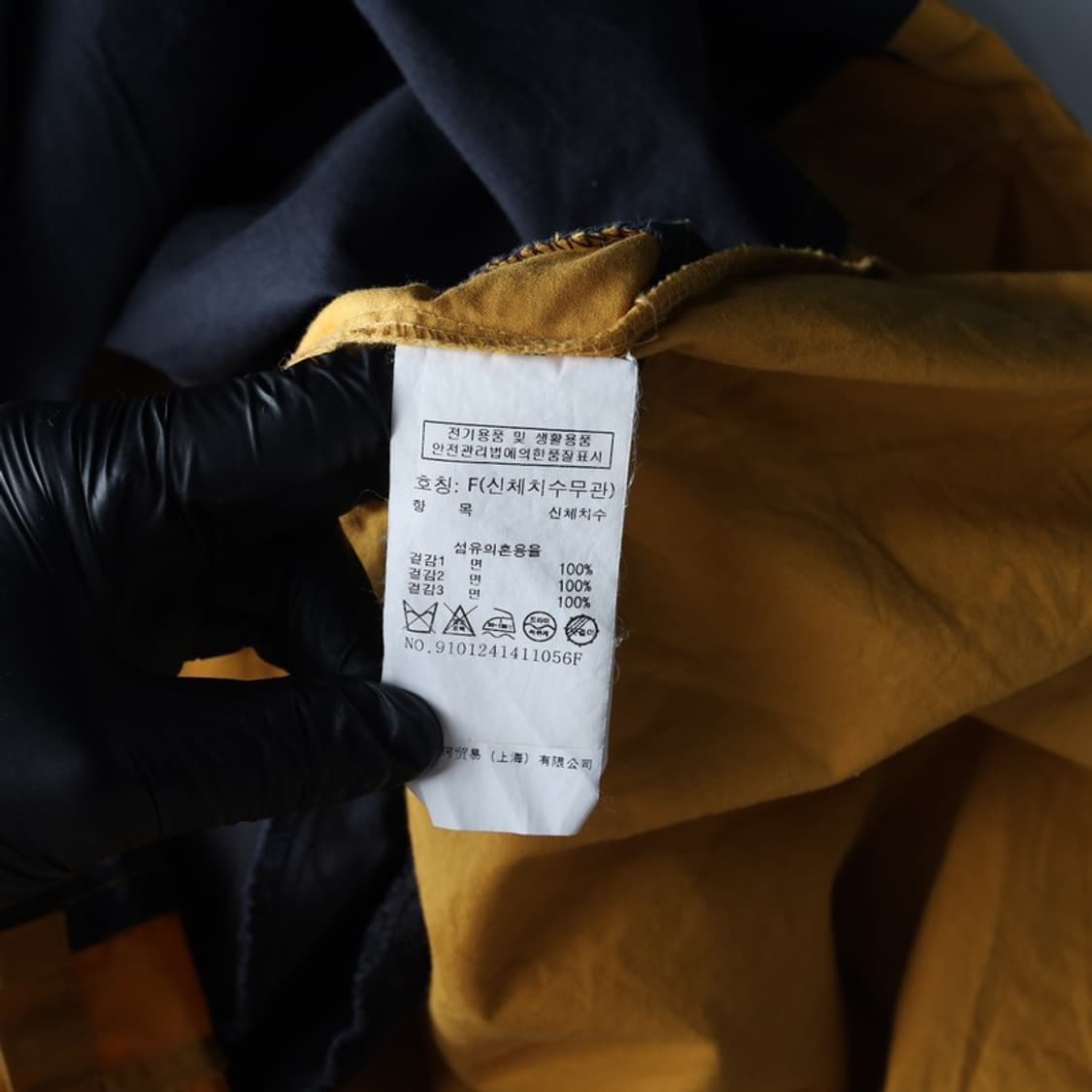 스튜디오 톰보이 코튼 컬러 배색 반팔 원피스 F 상품이미지7