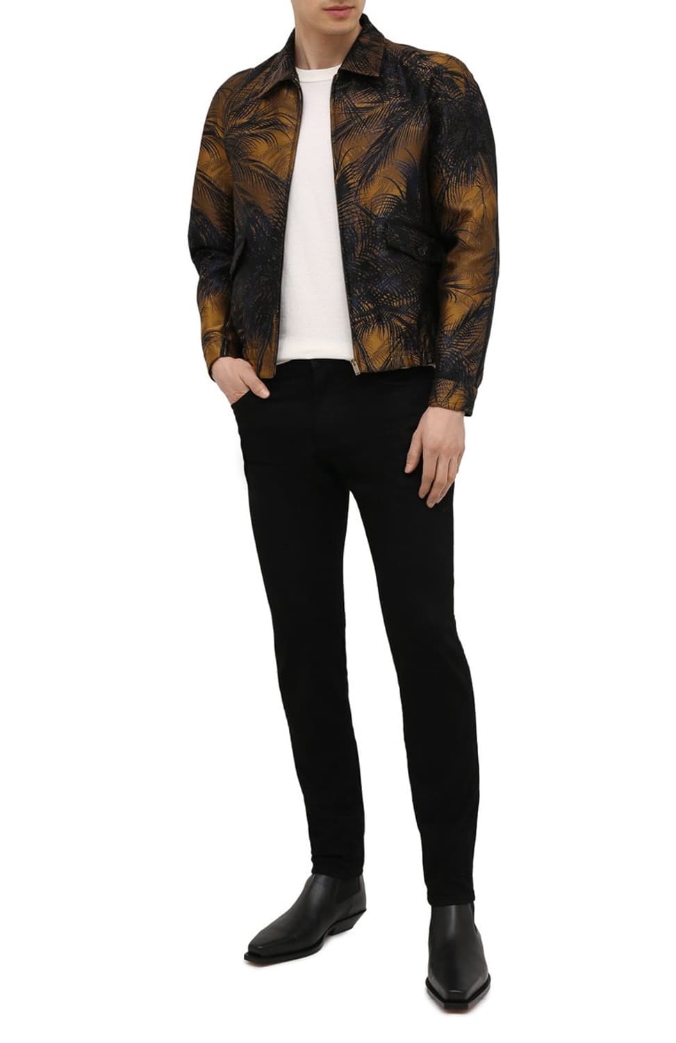 생로랑 팜트리 블루종 자켓 46 상품이미지1