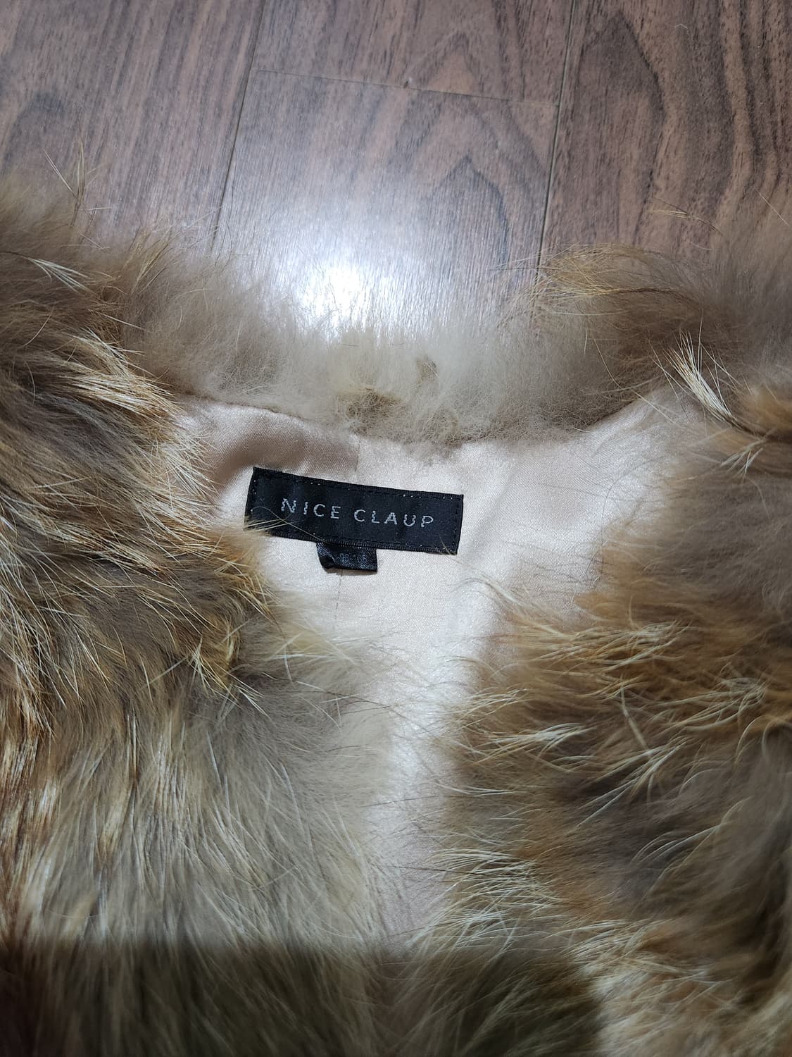 NICE CLAUP 모피 자켓  상품이미지3