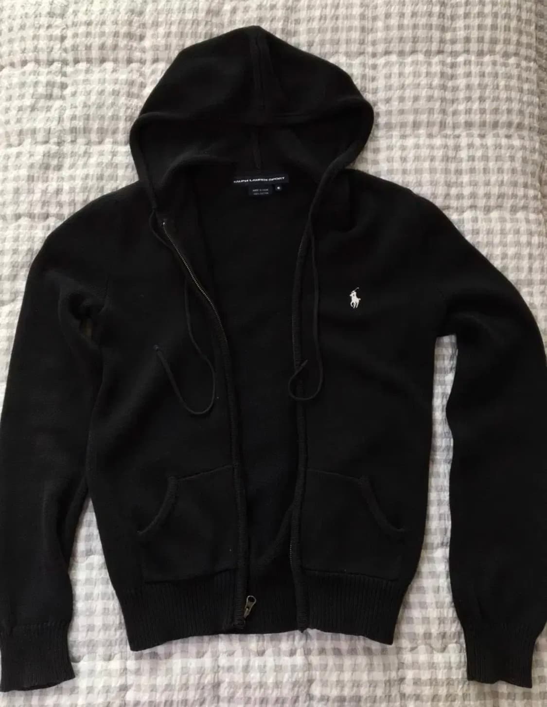 폴로 니트 후드집업 집업 후드 상품이미지1