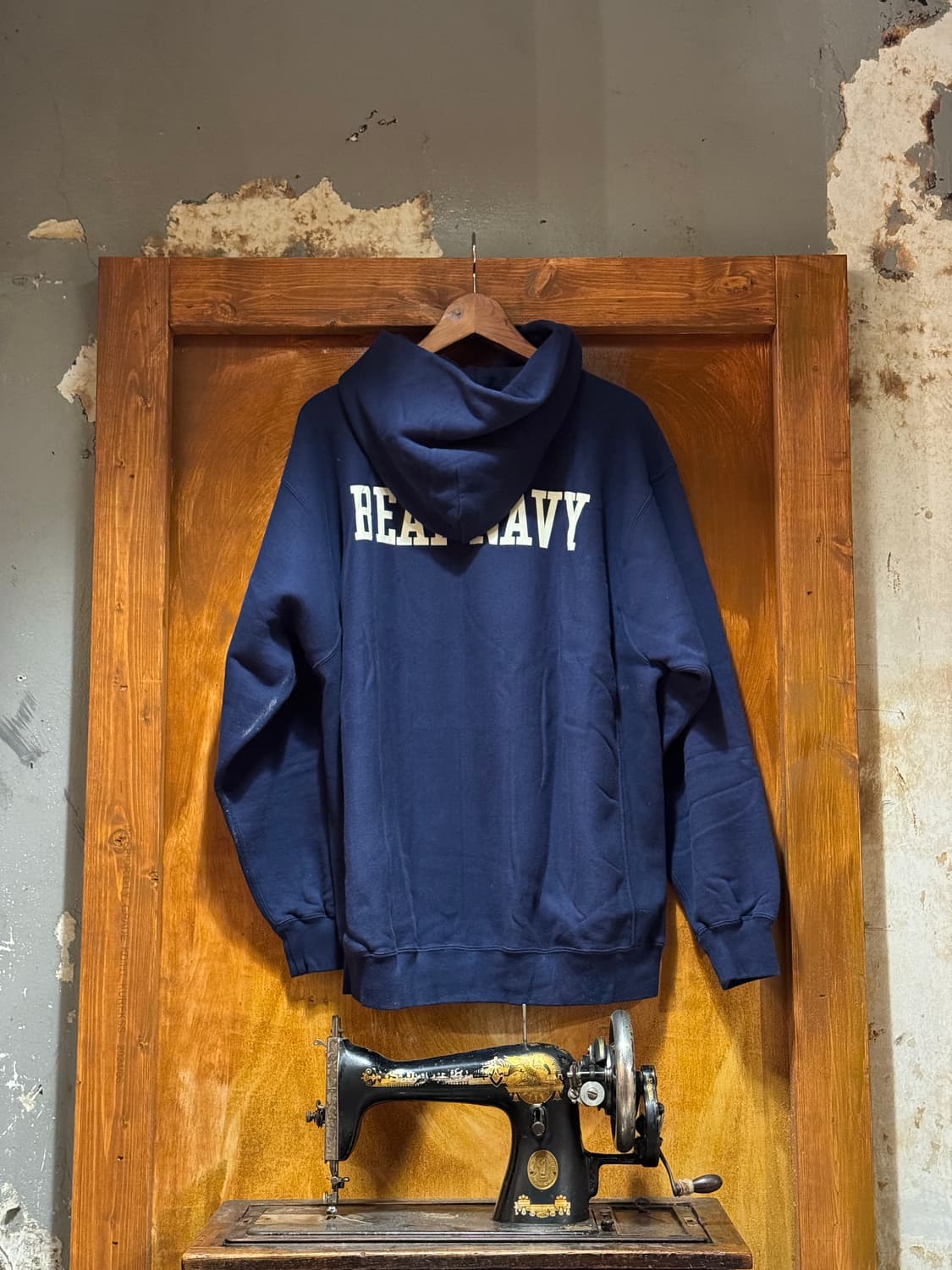 버즈릭슨 X 빔즈 GO ARMY / BEAT NAVY 후드 (XL,새상품 상품이미지2