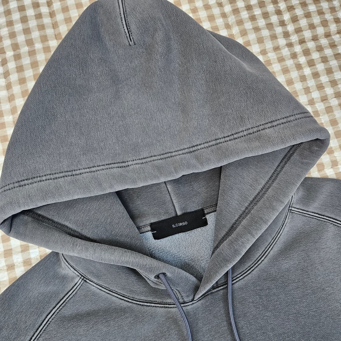 일꼬르소 오버핏 후드티 남자100 상품이미지2
