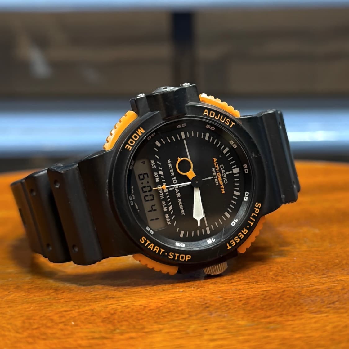 80s 카시오 초창기 다이버 알티 딥미터 시계 상품이미지2